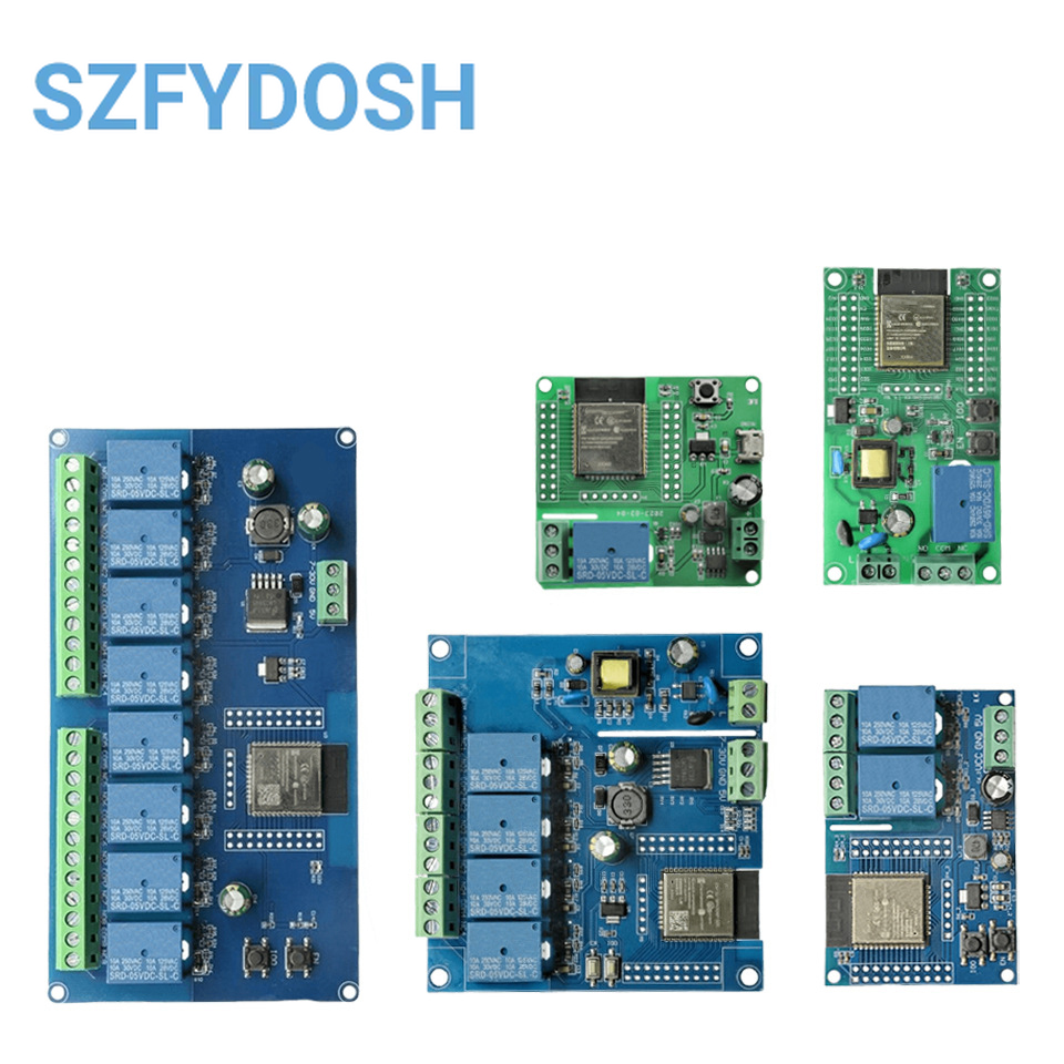Relay 8 Channel Board - 1/2/4/8 Channel WIFI Bluetooth-compatible BLE Relay
