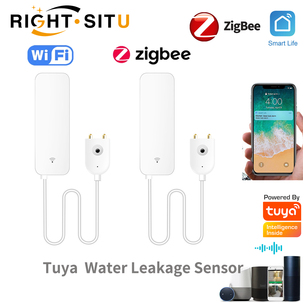 Home Automation Technology - Tuya WiFi Water Leak Sensor, Water
