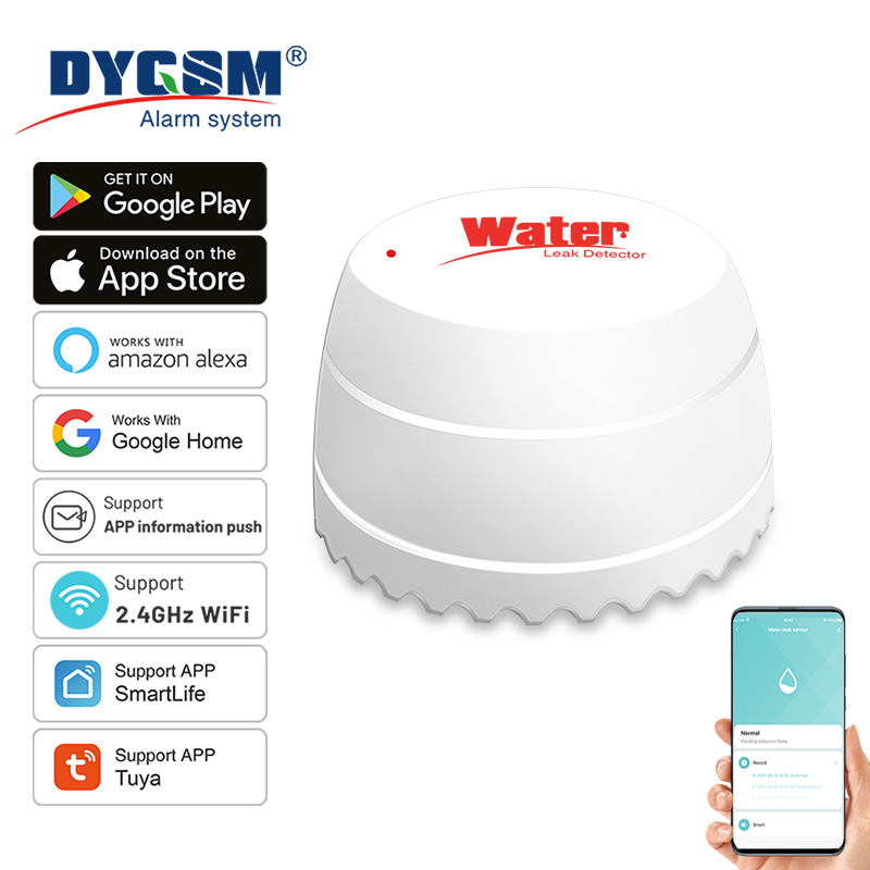 Tuya WiFi Water Leak Detector  - Home Automation Technology ulasan dan harga