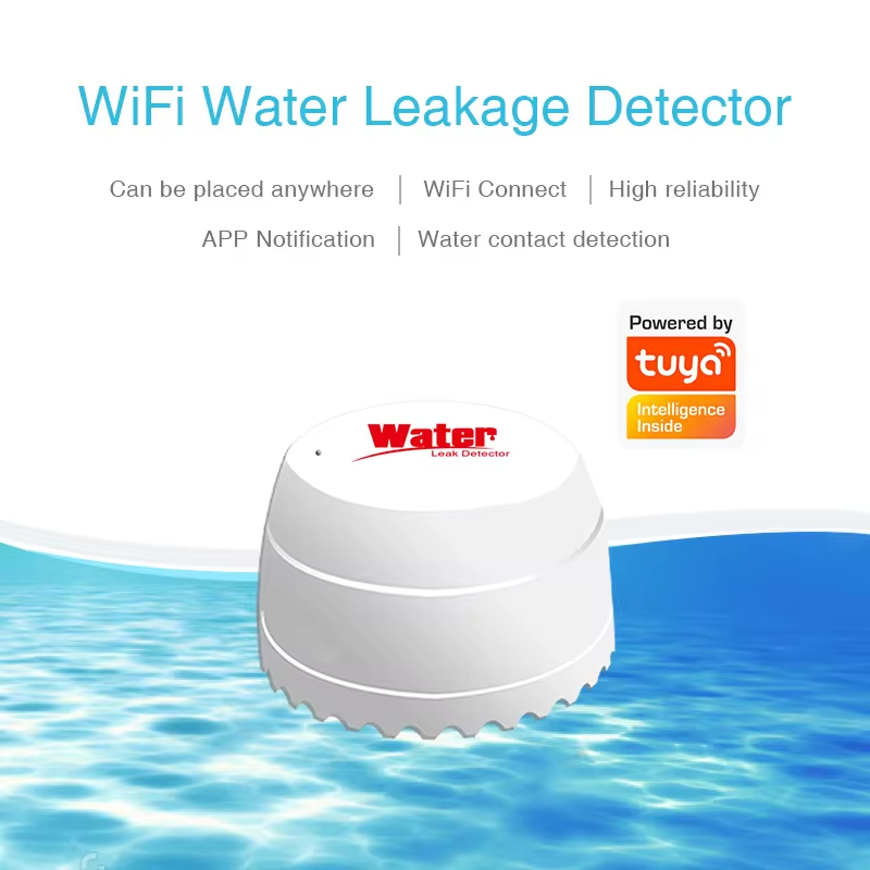 Tuya WiFi Water Leak Detector  - Home Automation Technology ulasan dan harga