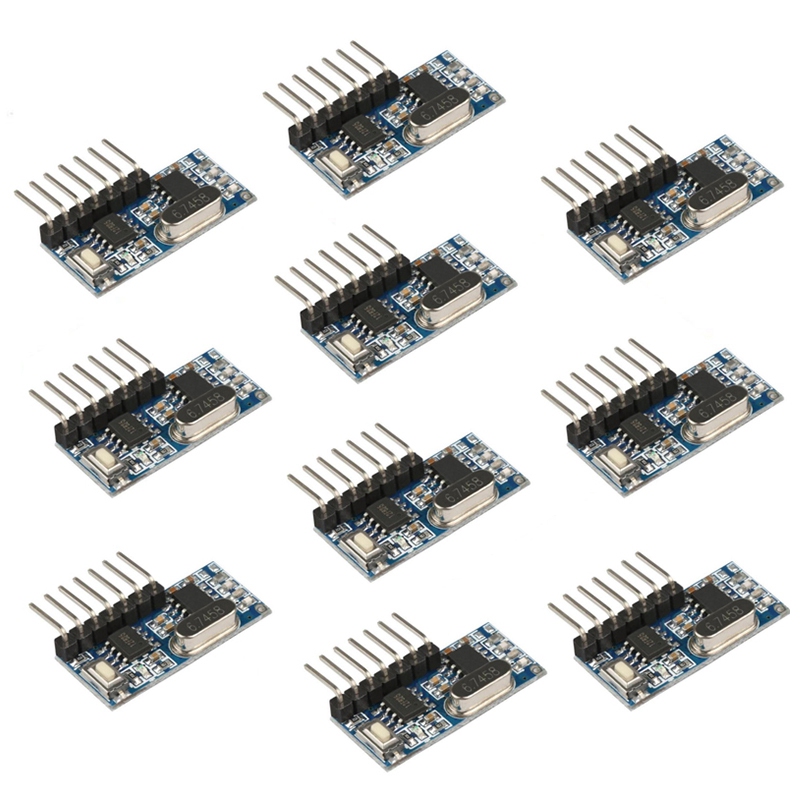 ABKQ-10PCS 433Mhz RF Receiver  - 433Mhz Receiver Module ulasan dan harga