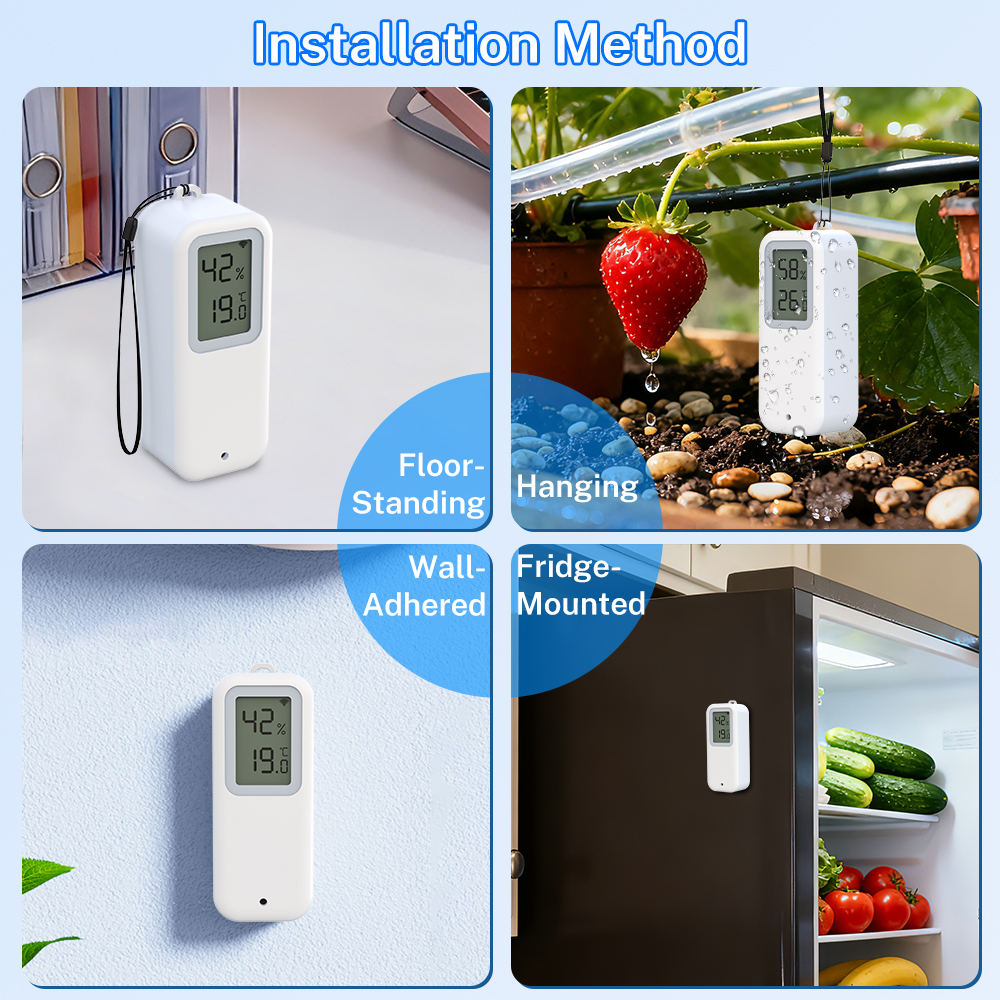Tuya WiFi ZigBee Temperature a - Temperature Humidity Sensor ulasan dan harga