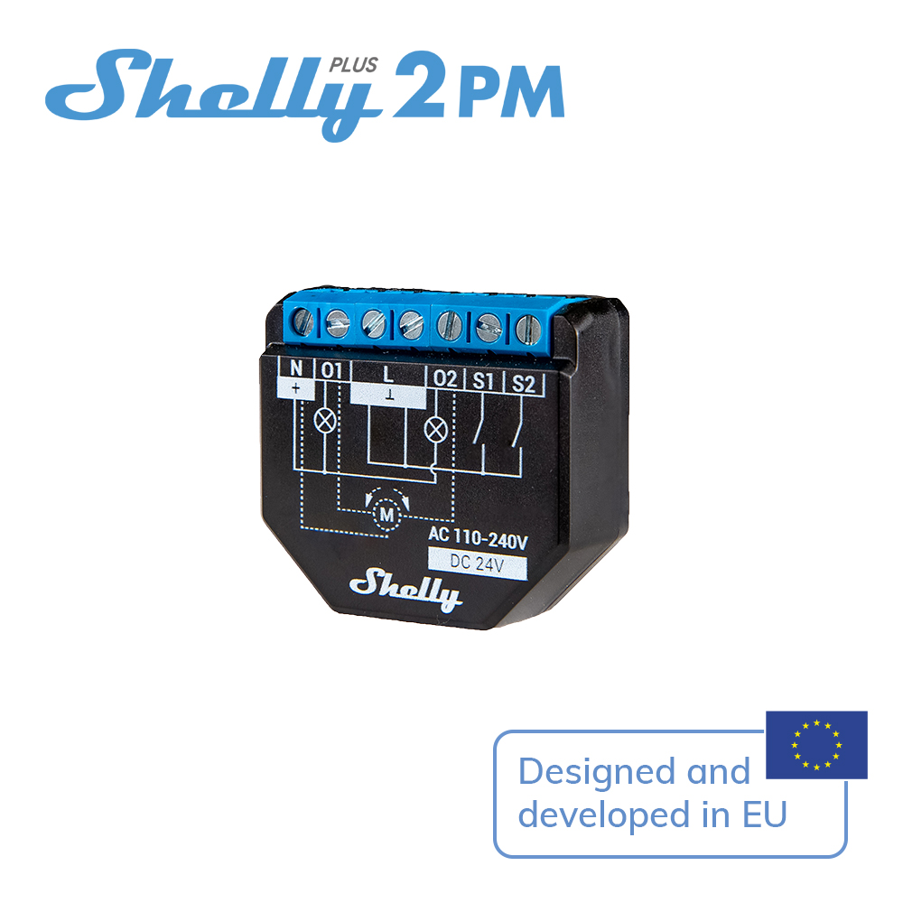 Shelly Plus 2PM Smart Home WiF - Shelly Relay Module ulasan dan harga