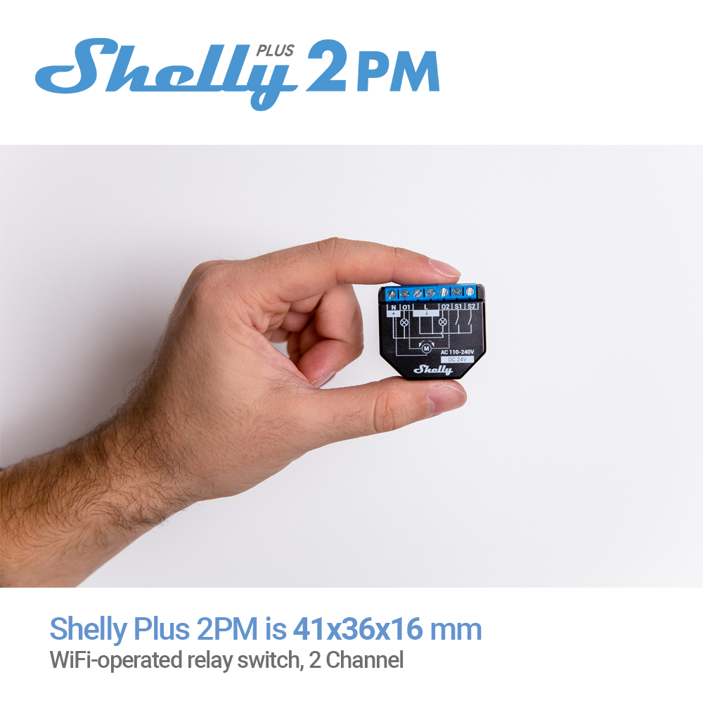Shelly Plus 2PM Smart Home WiF - Shelly Relay Module ulasan dan harga