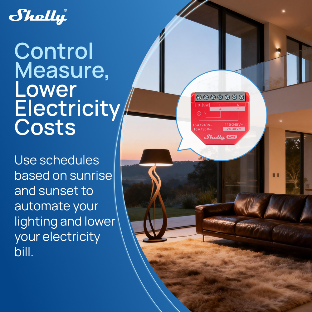Shelly 1PM Gen4 Zigbee Disposi - Shelly Relay Module ulasan dan harga