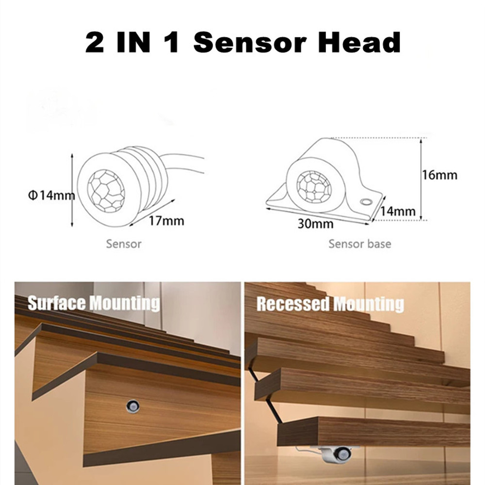 TX-LTK01 Stair Step LED Contro - Motion Sensor Pir Wired ulasan dan harga