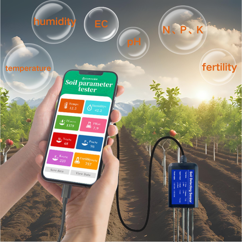 USB Soil 8 in 1 Temperature Hu - Temperature Humidity Sensor ulasan dan harga