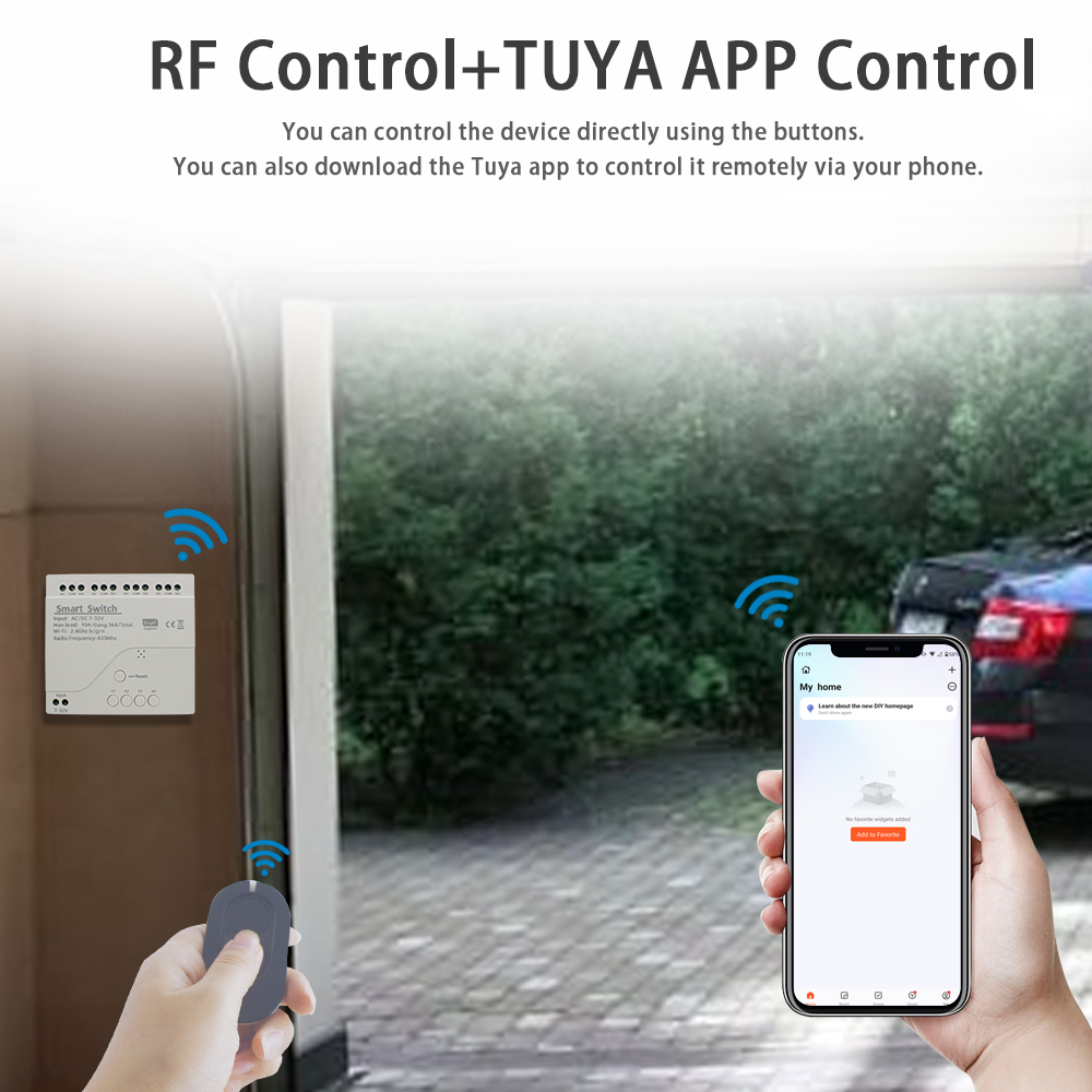 Wifi Smart Switch Home Automat - Home Automation Technology ulasan dan harga