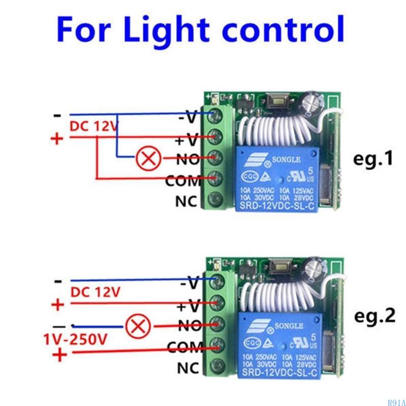 R91A Universal Wireless Remote - 433Mhz Receiver Module ulasan dan harga