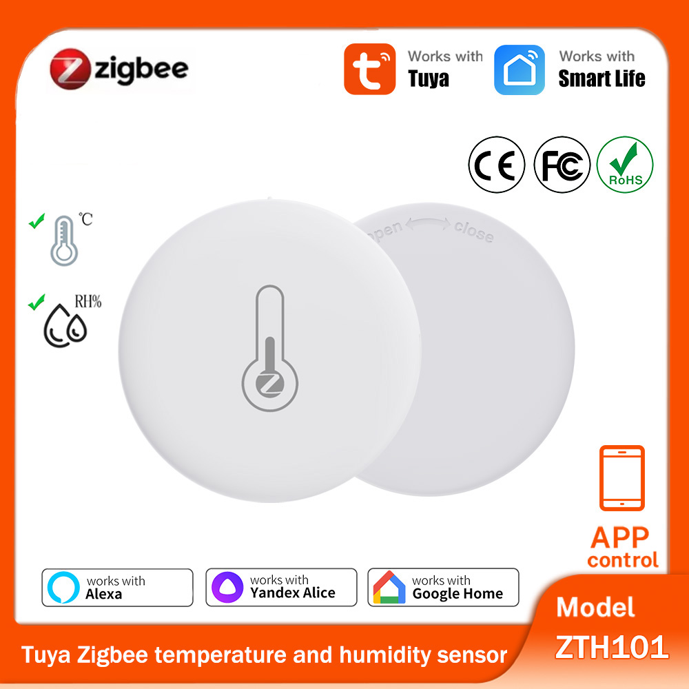 Tuya Zigbee Temperature Humidi - Temperature Humidity Sensor ulasan dan harga