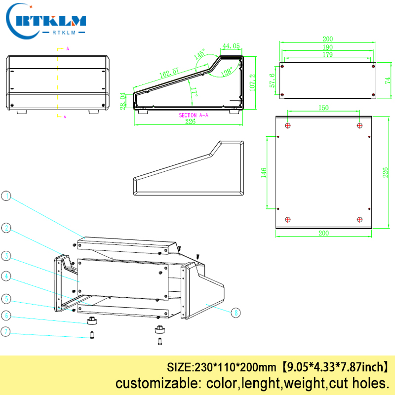 DIY Iron Electric Box 230x110x - Home Automation Diy Projects ulasan dan harga
