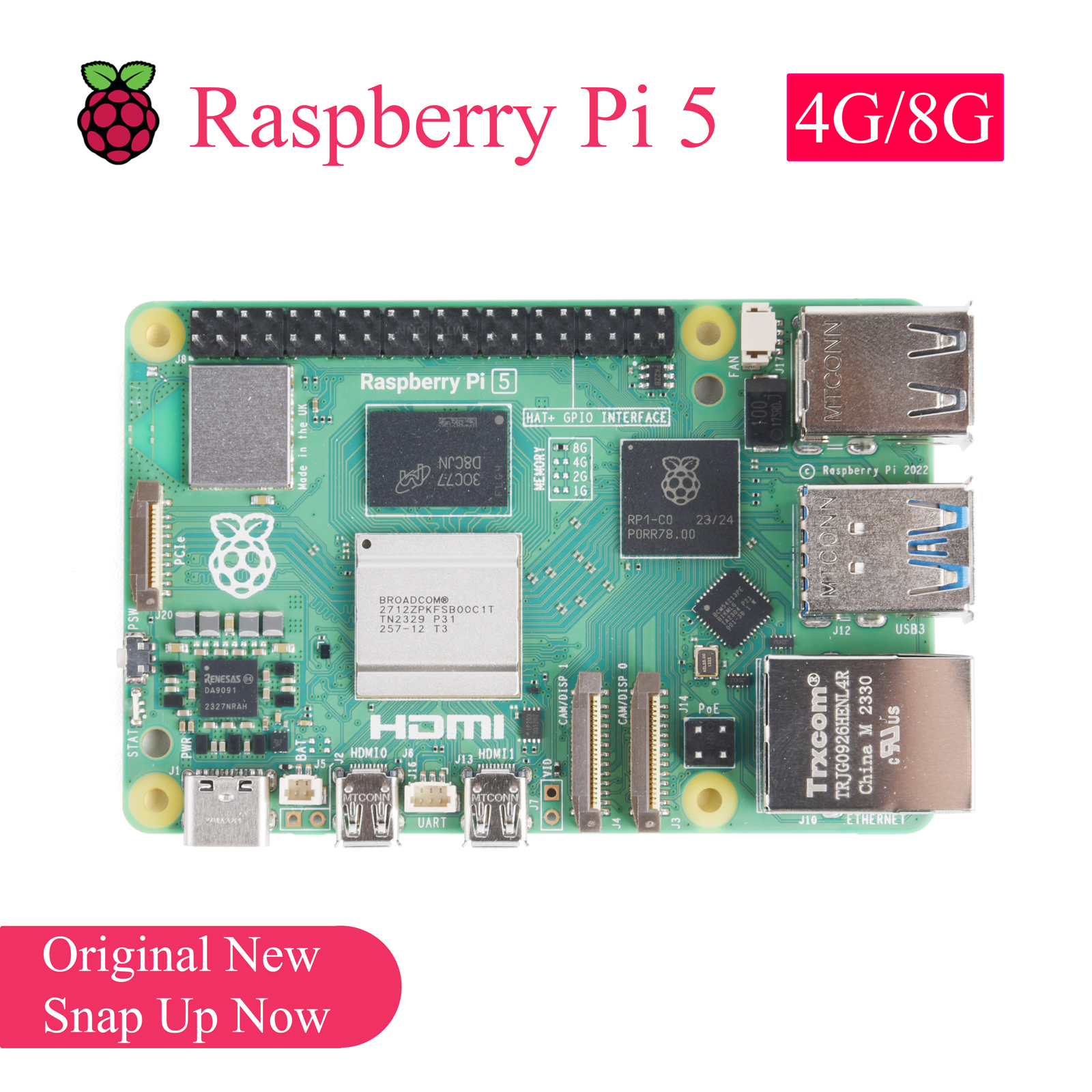 1PCS Original Raspberry Pi 5 4 - Raspberry Pi Home Automation Diy ulasan dan harga