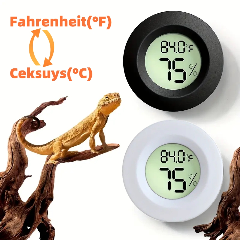 ℉/℃ Mini LCD Digital Thermomet - Temperature Humidity Sensor ulasan dan harga