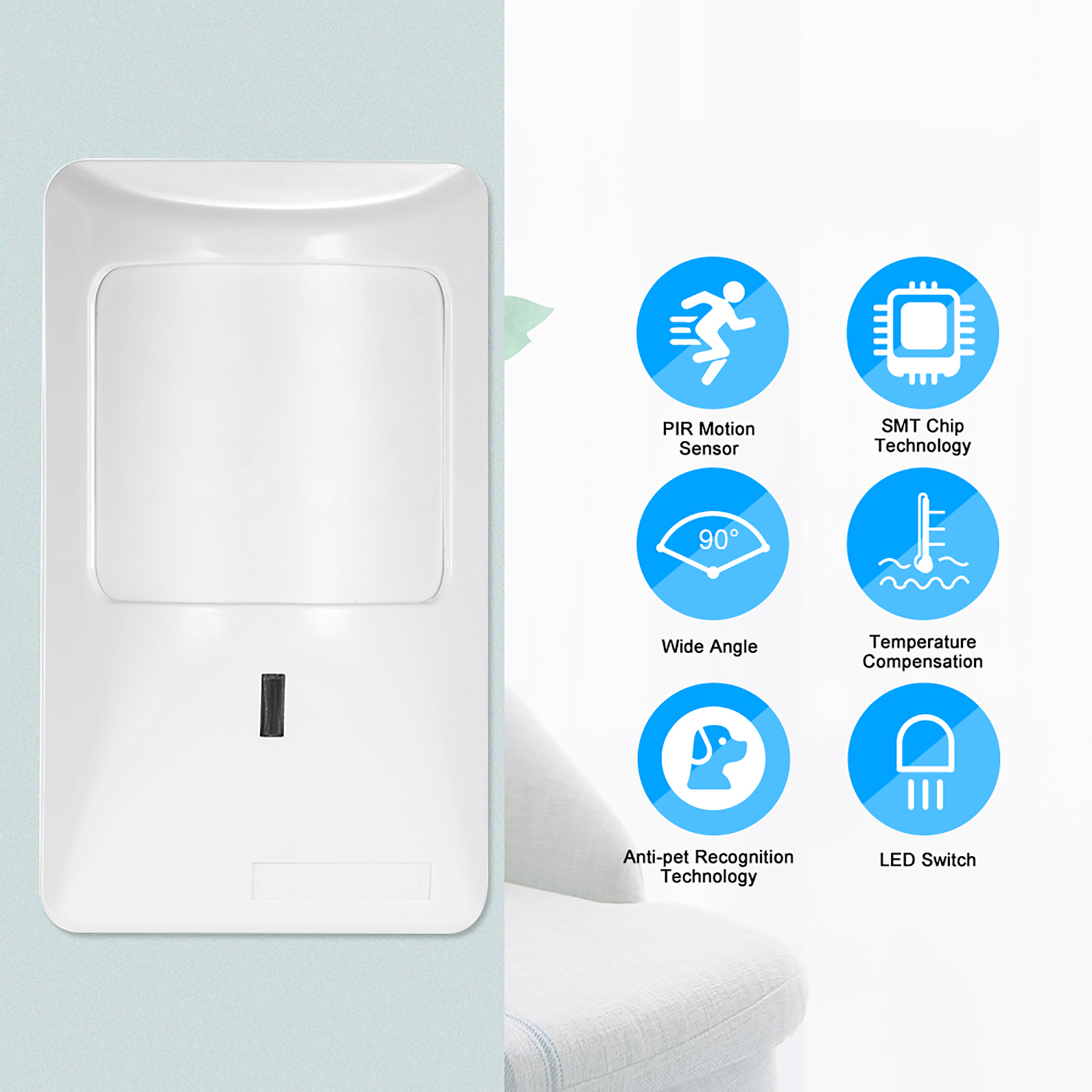 2pcs Sensor Anti-Pet PIR Motio - Motion Sensor Pir Wired ulasan dan harga